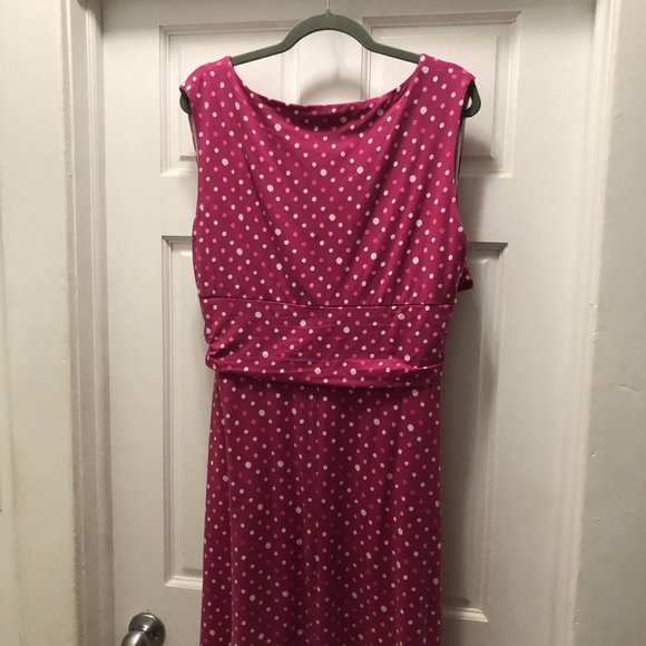 Lands End wrap-look dress - Picture 4 of 6